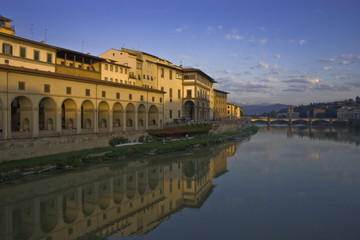 Obraz premium florence - bords de l'arnaud