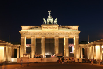 Obraz premium Berlin: Brandenburger Tor in Berlin