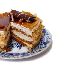pie in plate
