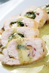 Stuffed chicken