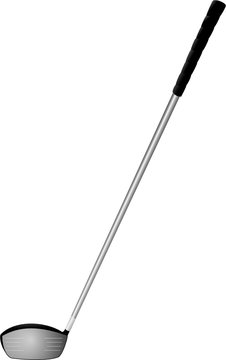 Golf Driver Vector Illustration