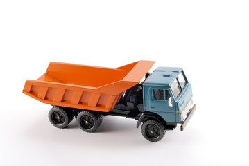 Collection scale model Dumper truck The model is made of metal