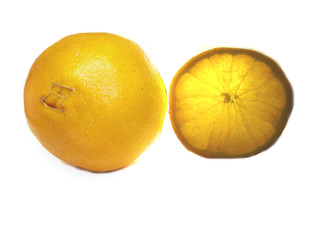 Orange and Slice