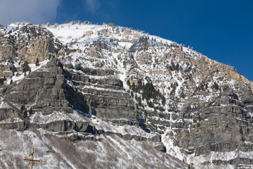 Snowy Mountain in Utah