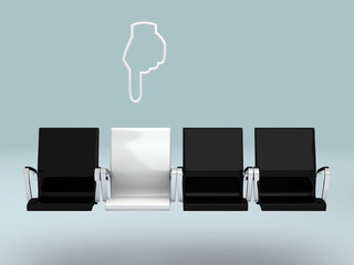 Your special seat concept , rendered in 3d