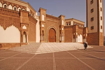 Crédence de cuisine en verre imprimé Maroc Mosquée à Agadir, Maroc