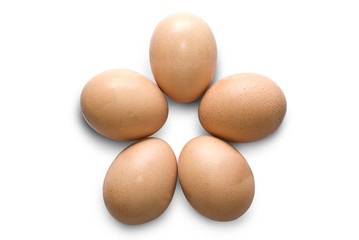 FIVE EGGS