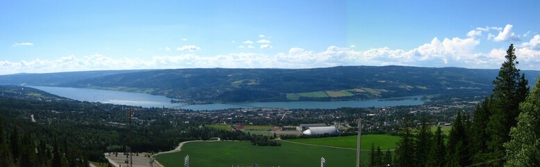Panorama Lillehammer@norway