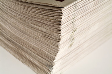 pack of newspapers