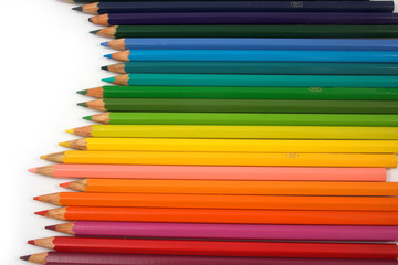 Coloured pencils