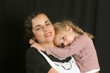 mother and daughter