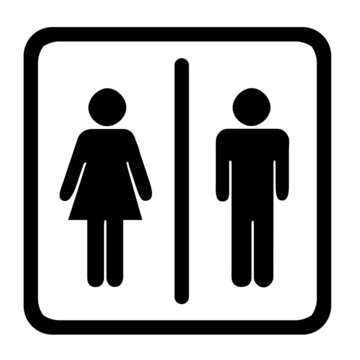 recommend clip art: Toilet Sign
