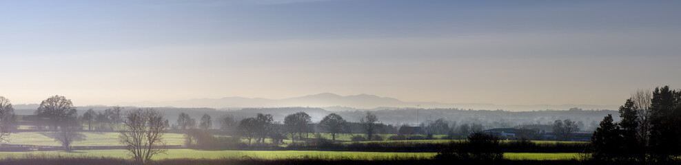 The view towards the malvern hills f