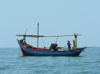 Fototapeta premium Javanese fishboat