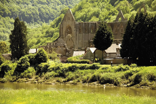  river wye to  TINTERN ABBEY.