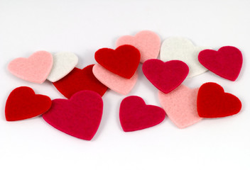 Obraz premium Hearts for Valentine's Day