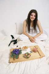 Breakfast in bed