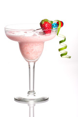 Strawberry Colada cocktails