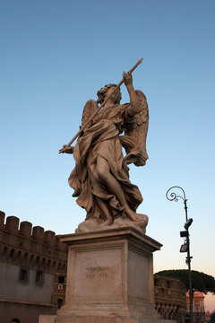 Rome-36.  Sculpture angel