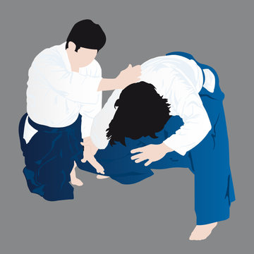 technique d'aikido - kaiten nage