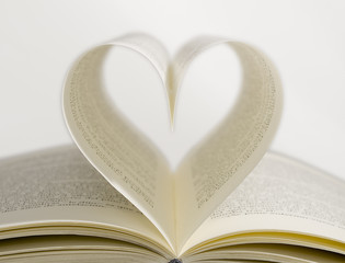 Corazon en libro