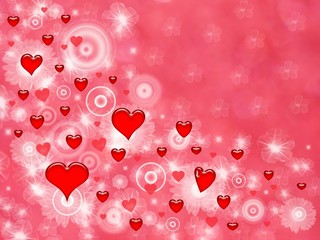 Obraz premium Valentine background
