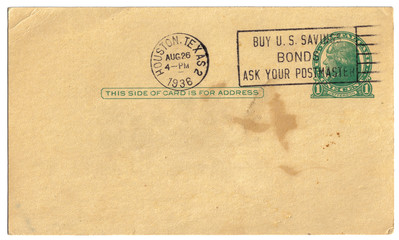 Vintage Penny Post Card