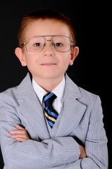 Boy Businessman