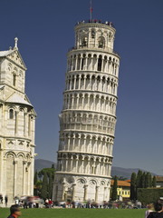 Fototapeta na wymiar Krzywa Wieża w Pizie