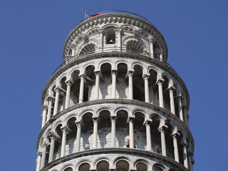 Fototapeta na wymiar tablica wieża w Pizie