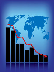 World recession graph