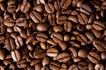 Coffe beans background