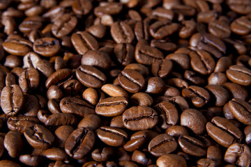 Coffe beans background