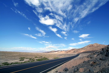 Road to Death Valley, California