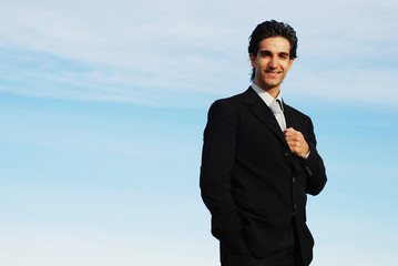confident and successful businessman 