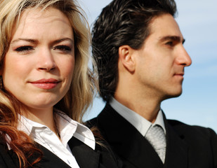 portrait of a confident and successful business team