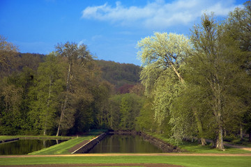 Fototapeta premium france,dampierre-en-yvelines,parc du chateau