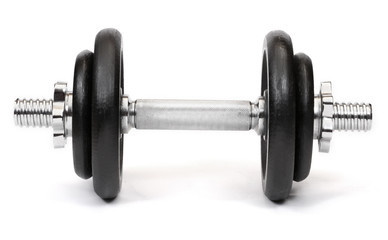 Weights, isolated on white background