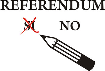 referendum votation - obrazy, fototapety, plakaty