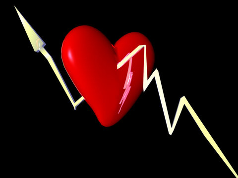 corazon atravesao