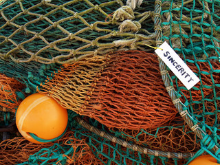 Fishing nets with float