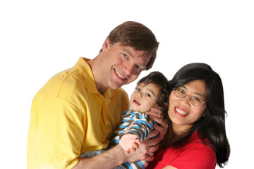 Fototapeta premium Multiracial family