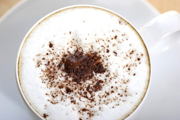 kaffee von oben