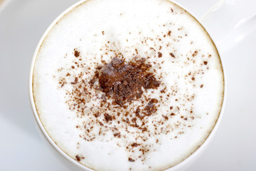 kaffee von oben