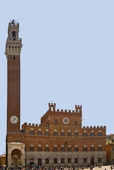 Fototapeta premium palazzo pubblico siena