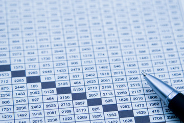 Obraz premium Financial Document