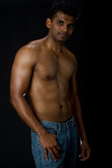 Muscular Indian Man