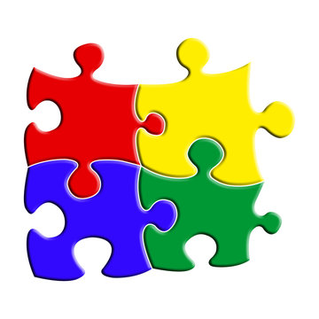 Puzzle, Puzzleteile
