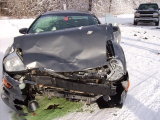 Totaled Eclipse