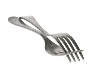 Tenedores enganchados